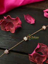 Gold Daily Wear AD Stone Bracelet Chain-Roll-G4158